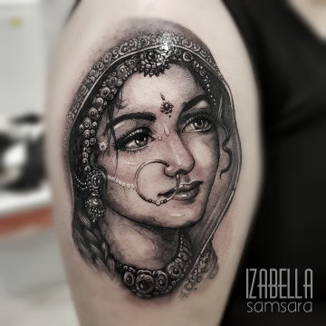 Kobieta portret woman hinduski